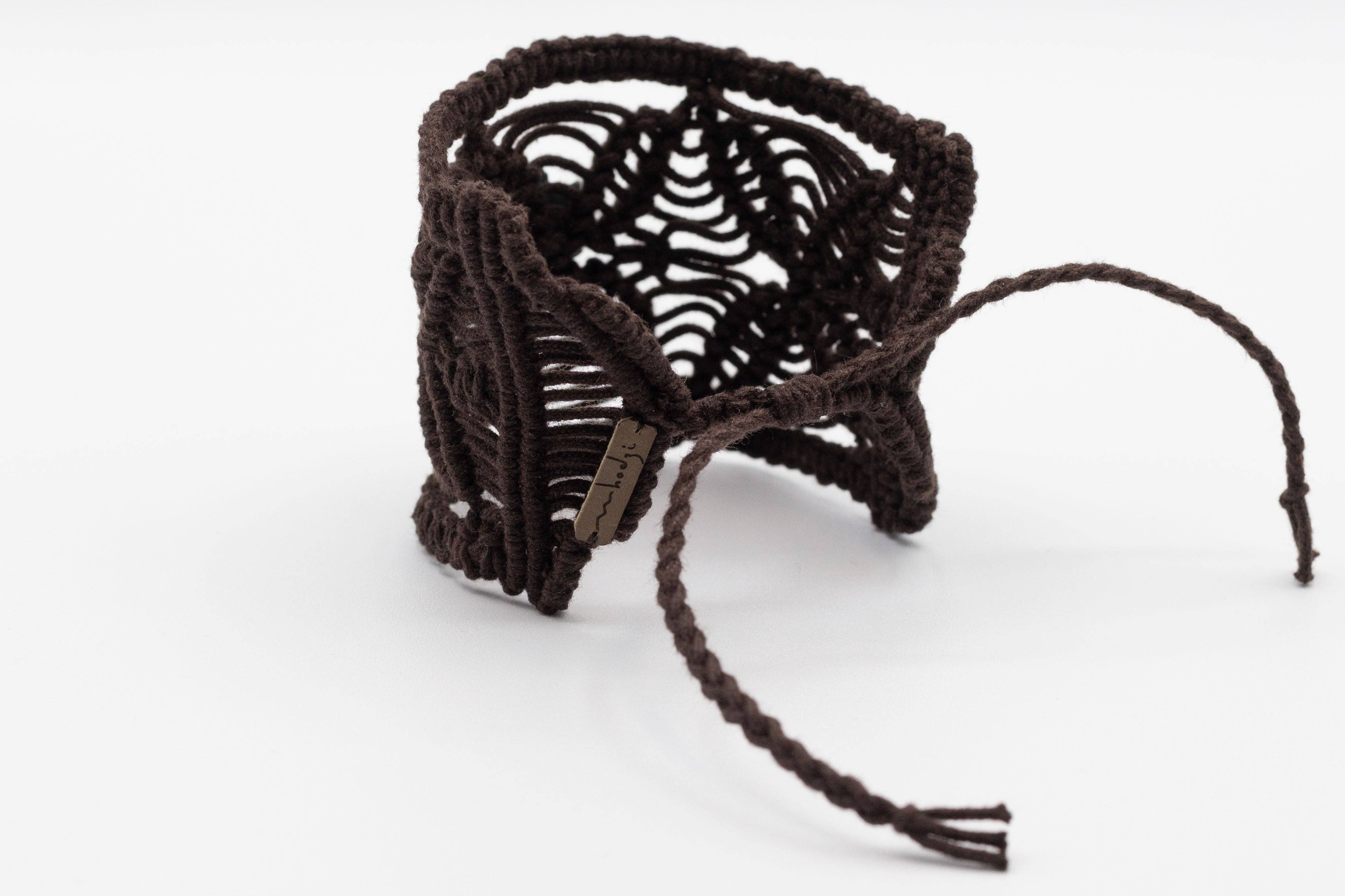 Mhodzi | Seeds of the soul - Wholesale Woven/Braided Bracelet - Forest Bracelet Camélia2