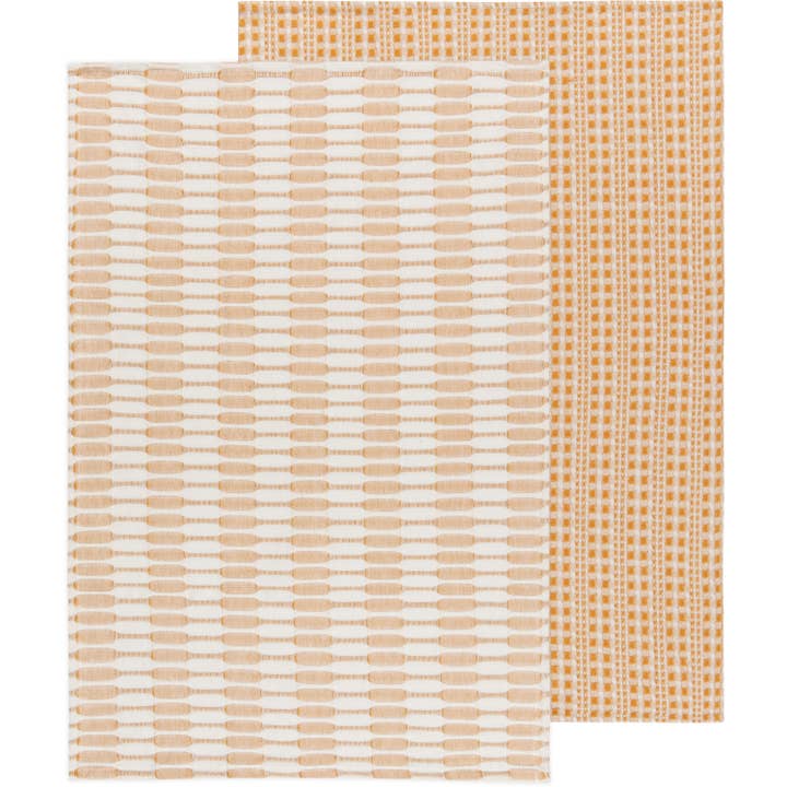 Ochre Abode Dishtowel Set of 2 for wholesale by Danica Heirloom