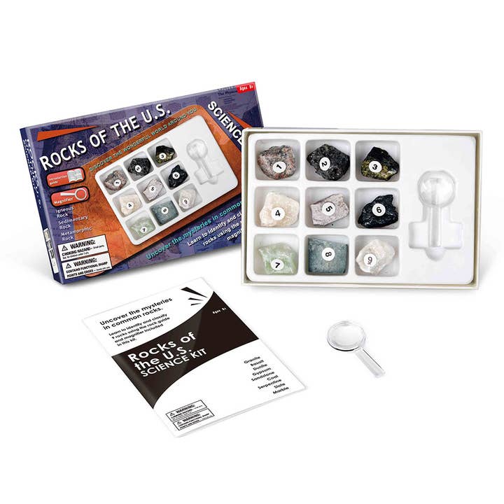 Rocks of the U.S. for wholesale by TEDCO Toys