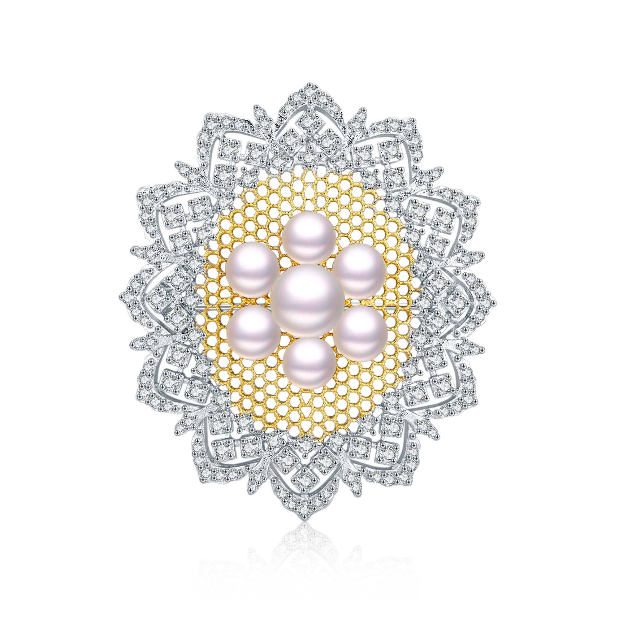 Timeless Pearl - Wholesale Brooch - Magical Mirror Pearl Brooch