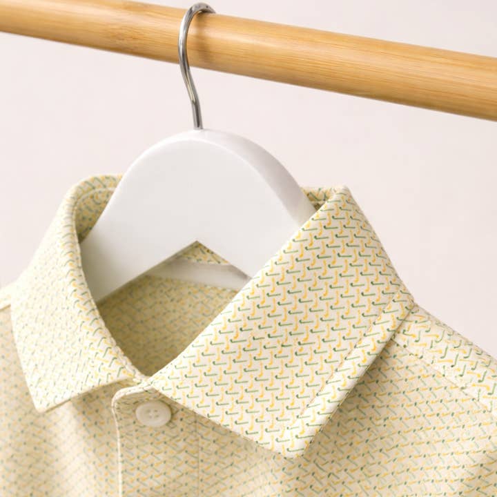 The Clubhouse Print: Green & Yellow for wholesale by Foxden Fairways