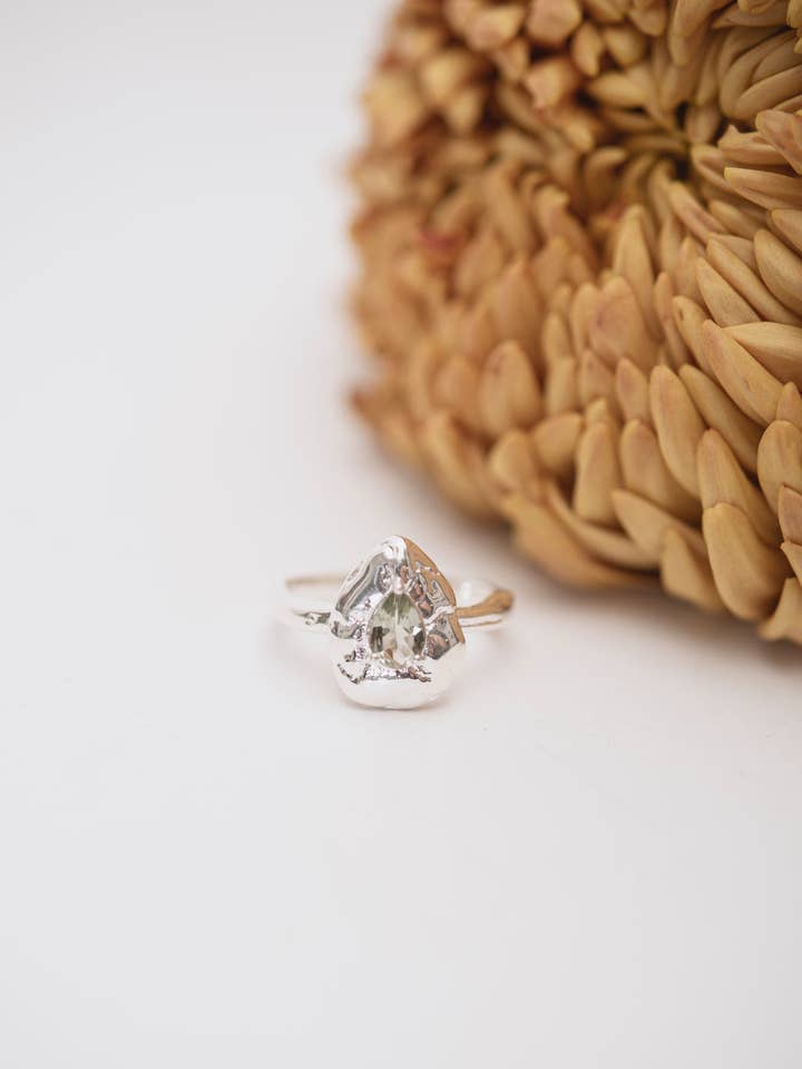 Karley Ring in Zilver voor wholesale door June and Valentina