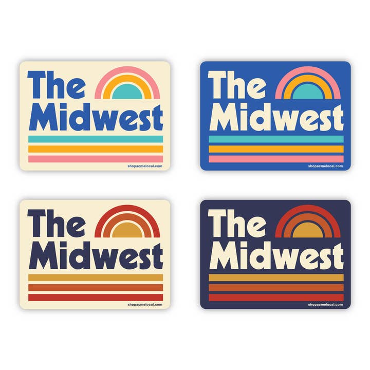 Acme Local - Wholesale Sticker - Midwest Vintage Sticker
