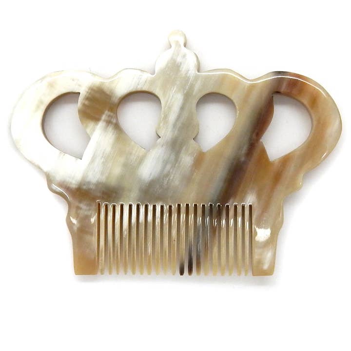 Pettine in corno - pettine corona per la vendita all'ingrosso da parte di COUCOT
