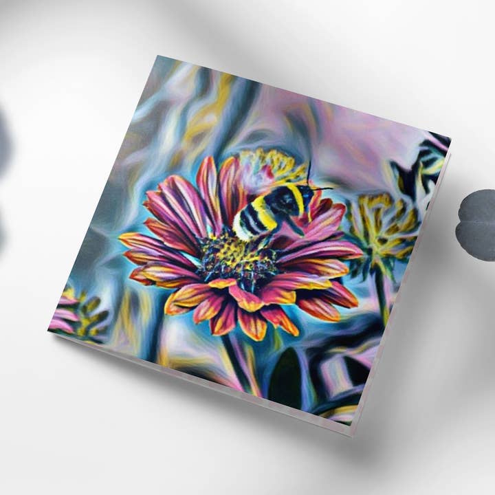 Art Collection: Just Visiting! With Bright Pink Envelope for wholesale by 5C Designs