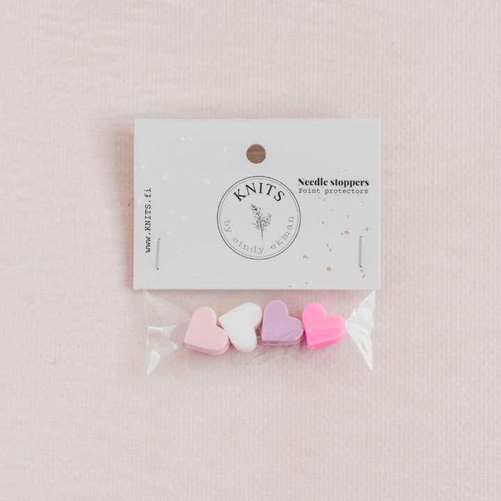 KNITS by ce AB - Vendita all'ingrosso Attrezzi per lavoro a maglia/uncinetto - Fermapunti a forma di cuore4