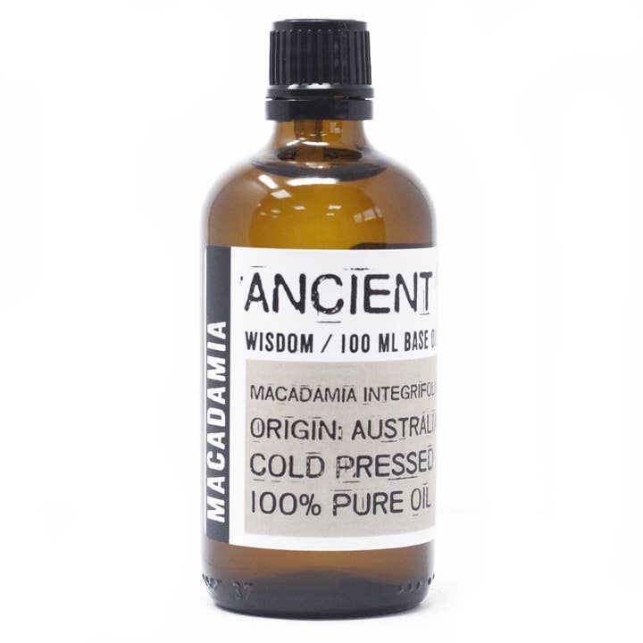 Ancient Wisdom - Wholesale Bath/Body Oil - Macadamia Oil - 100ml