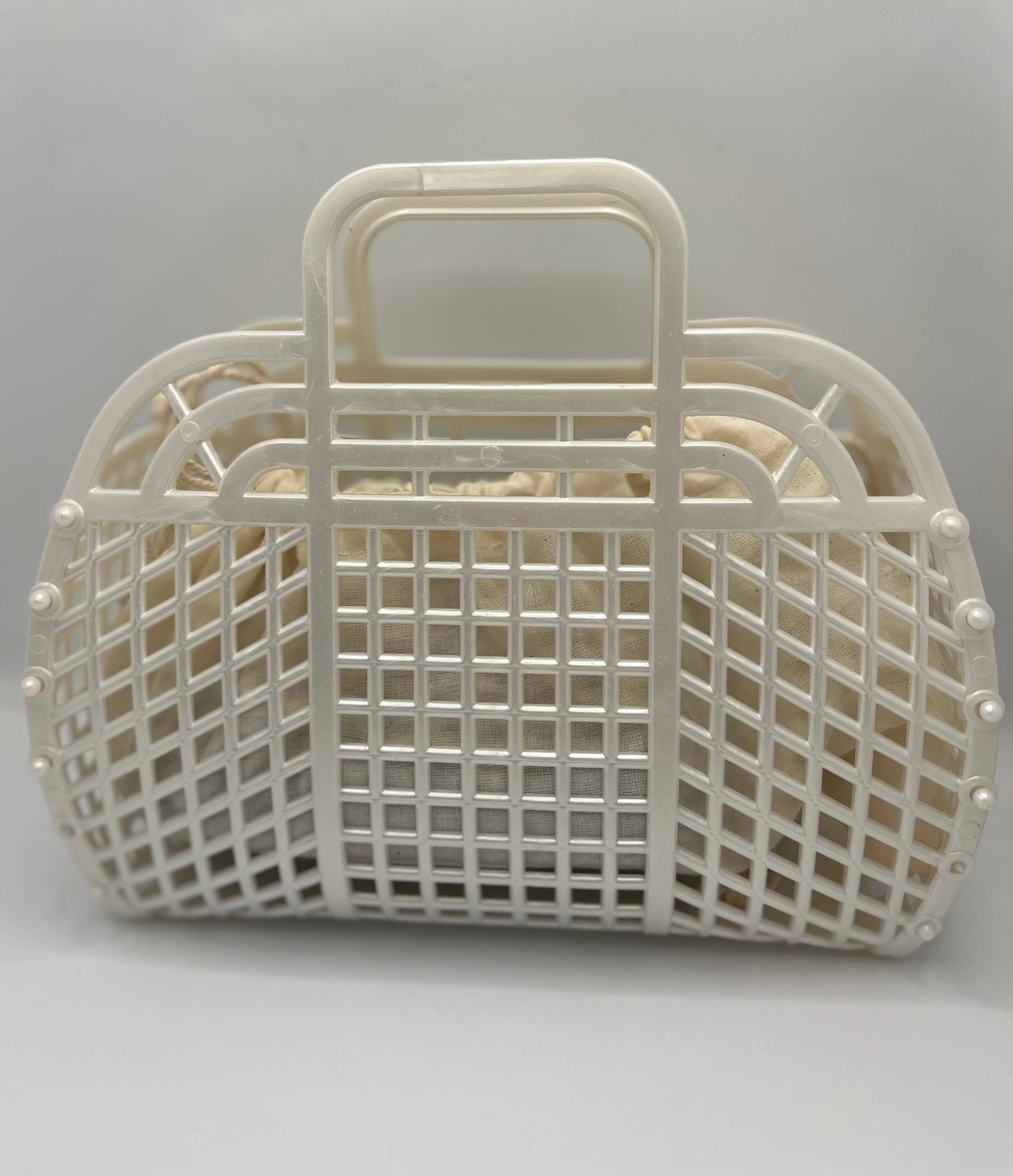 JustforZo boutique, Inc. – Engroshandel Tote bag - Unisex – Retro Jelly Taske Lærred Indsatser3