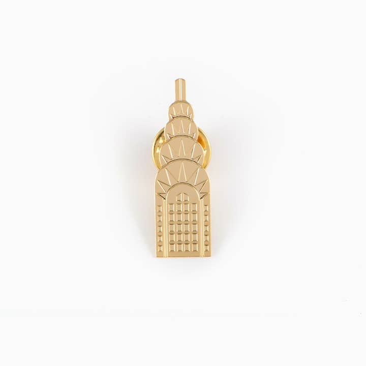 Titlee - Wholesale Lapel Pin/Button - CHRYSLER building lapel pin