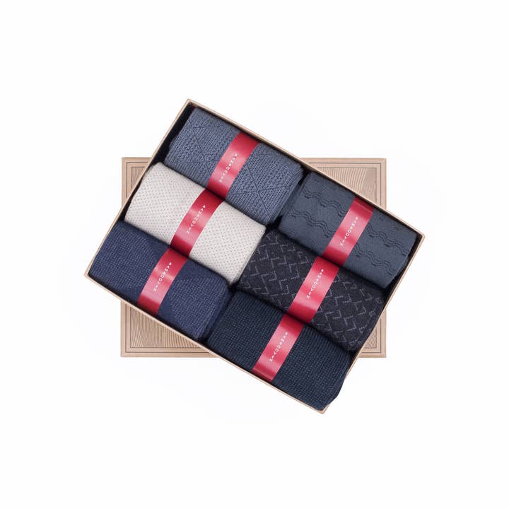 Bambooven - Wholesale Socks - Men's - Bambooven Men’s Bamboo Dress & Trouser Socks 6-Pairs (594)1