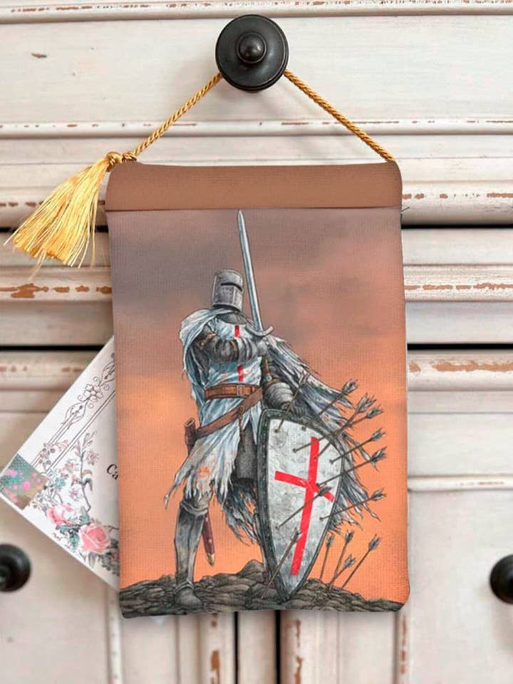 THE ARMOR of GOD Velvet Blessing Carrier, Hd Image 8x5 for wholesale by Made By Catholics