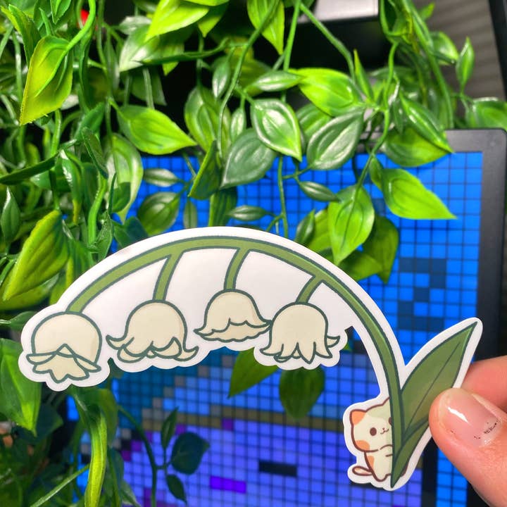 Autocollant Mat Muguet pour la vente par LulunaGhost