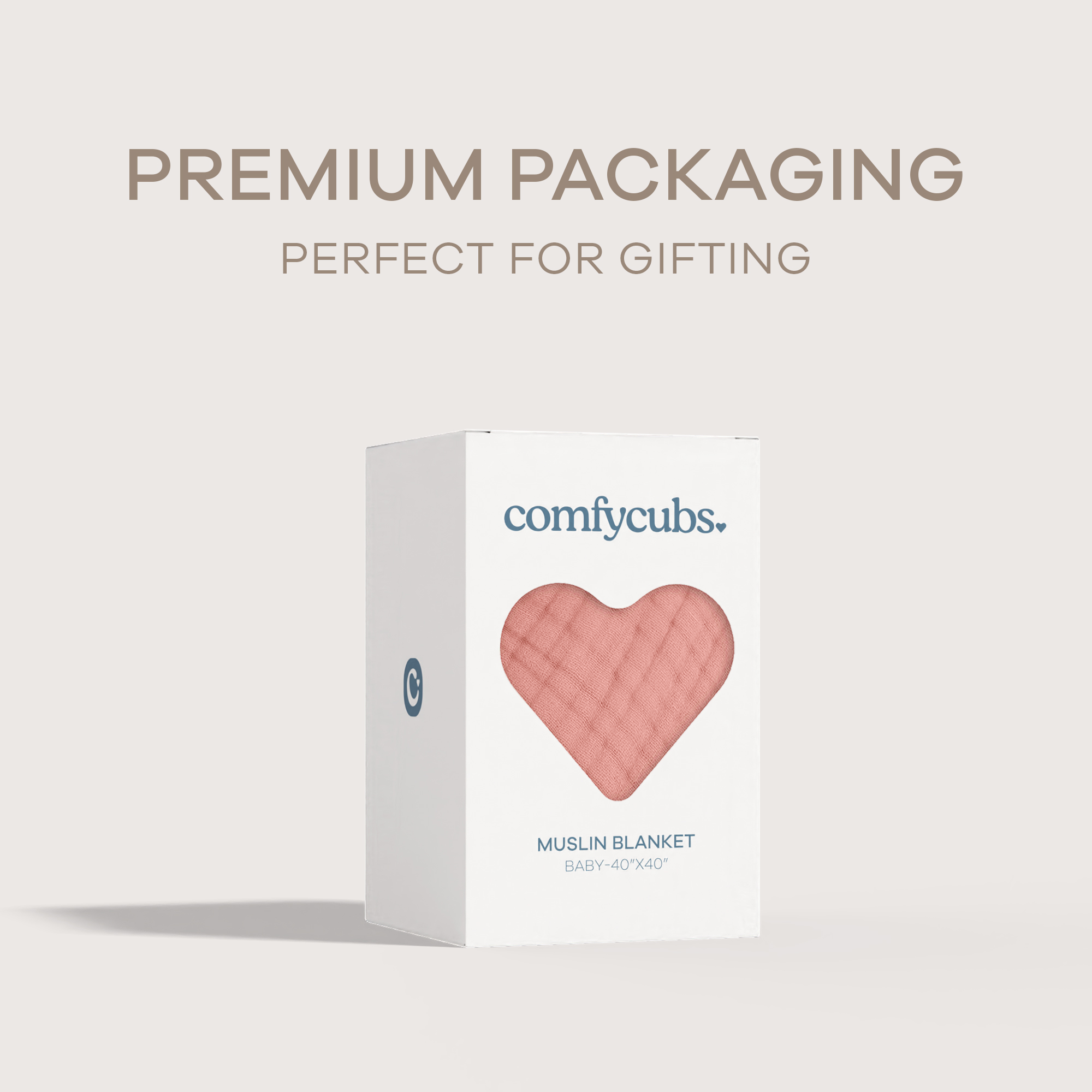 Comfy Cubs - Wholesale Bedding Blanket - Kids & Baby - Muslin Baby Blanket, 40" x 40" Swaddle Blanket by Comfy Cubs54