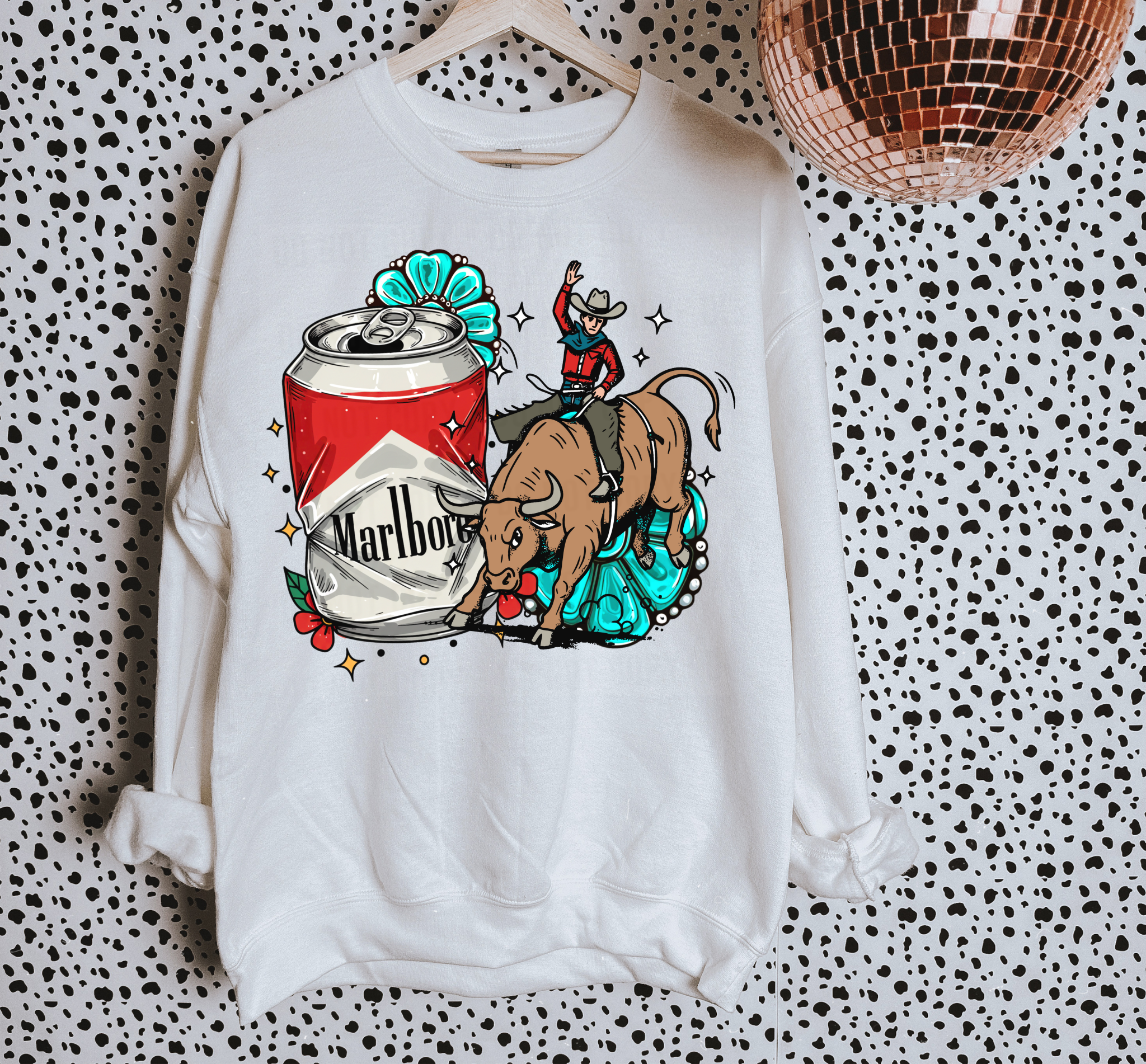 Gunpowder and Glam Boutique - Venta al por mayor Sudadera estampada - Mujer - Camiseta o Sudadera Cowboy Cluster1