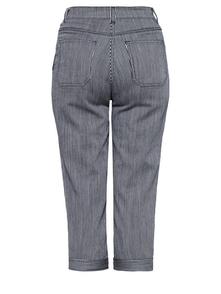 KING KEROSIN - Wholesale Pants - Women's - High-waist capri pants in authentic vintage look1