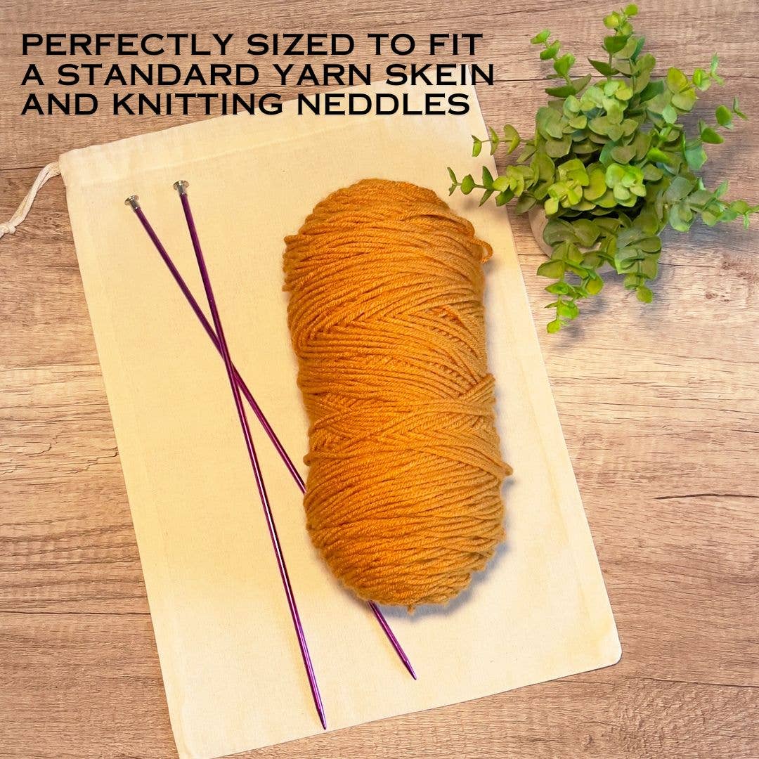 Anna B. Shop – wholesale Knitting/Crochet Supplies – So Many Patterns So Little Time Project Bag, Crochet, Knit4