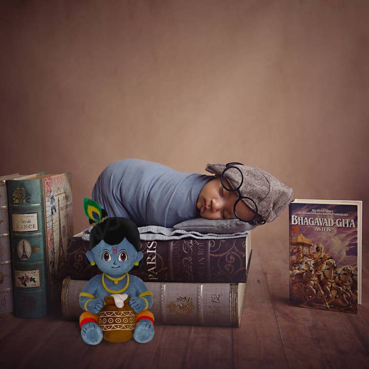 Krishna My Friend Ltd – wholesale Stuffed/plush toy – Kids & baby – Non-Interactive Baby Krishna Plush Toy1