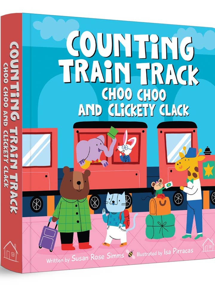 Counting Train Track Choo Choo and Clickety Clack for wholesale by Independent Publishers Group