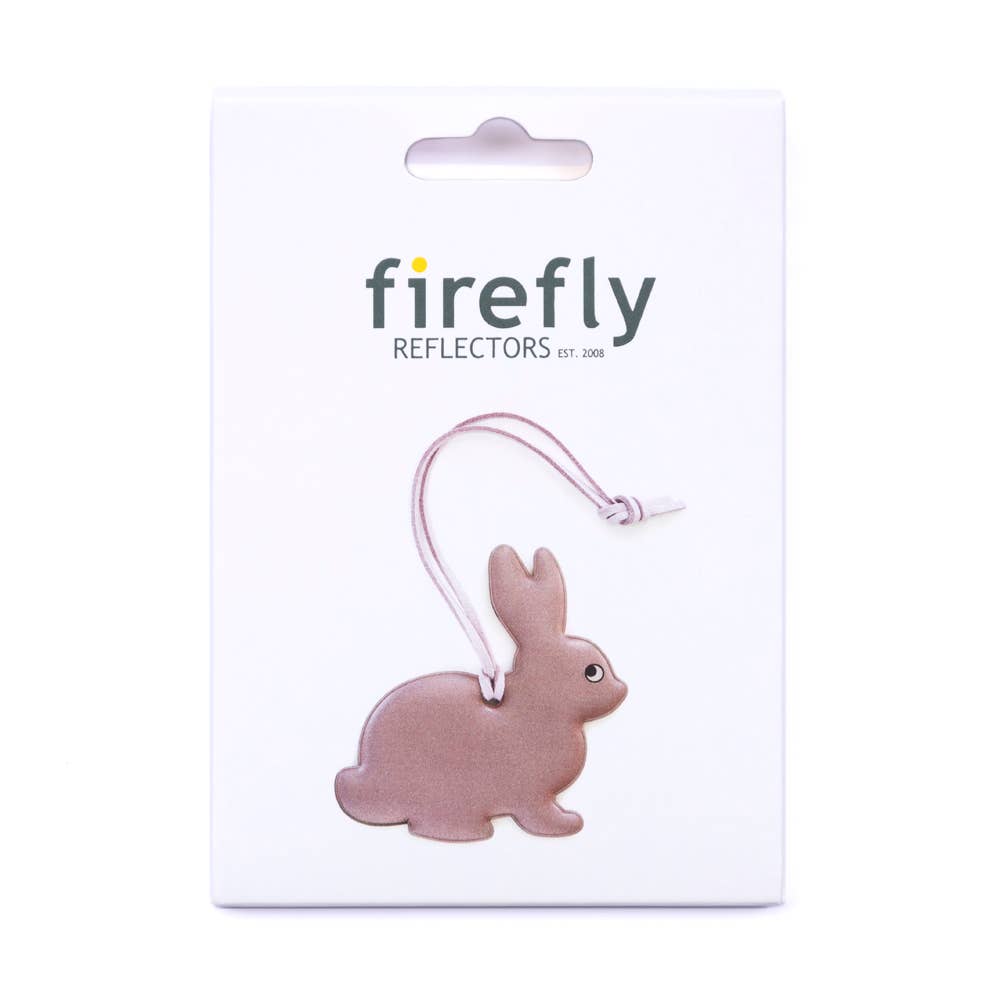 Firefly Reflectors - Wholesale Purse/Bag Accessory - Women's - Pink Bunny Soft Shape Reflector2