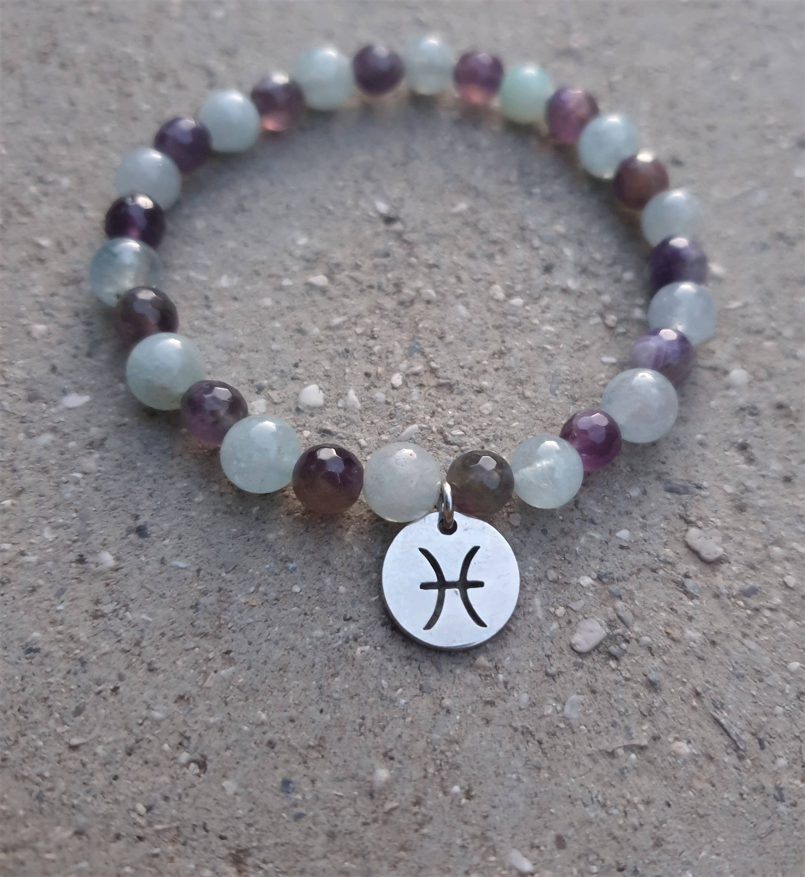 Lapiseum - Wholesale Jewelry Set - Zodiac healing stone bracelet set 14