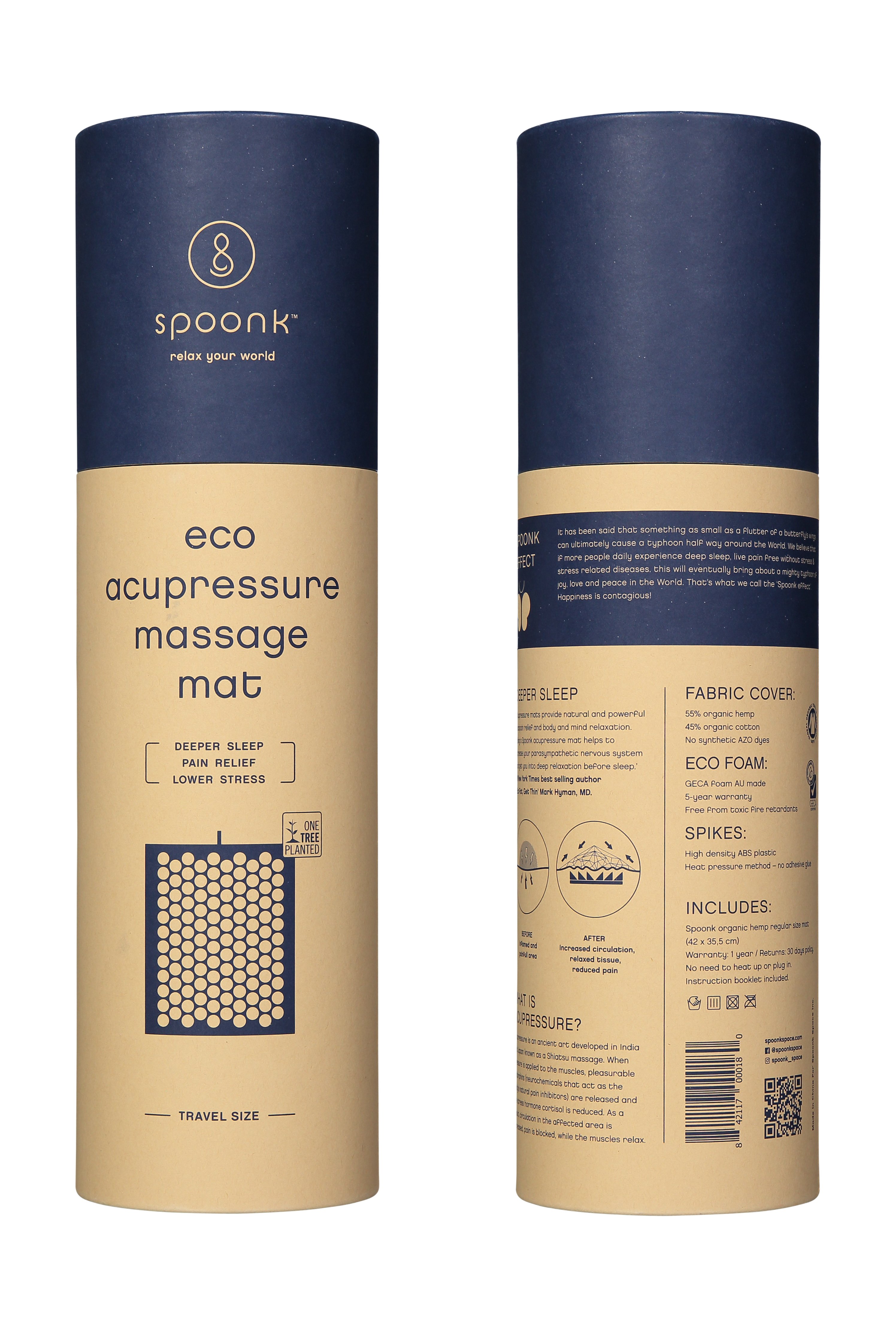 Spoonk Space Inc. - Wholesale Body Massager - 8pc Acupressure Travel - in mixed colour11