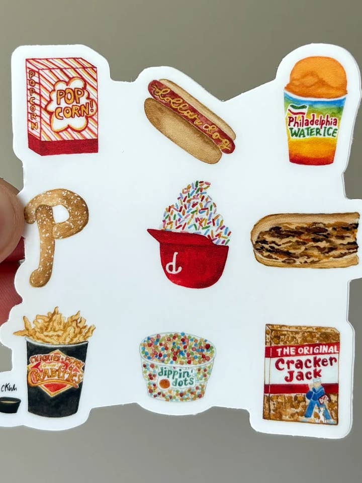 Citizens Bank Park-klistermärke för wholesale av Candaces Canvasses