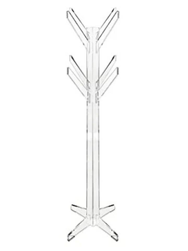 Helt briljant 8-kroks klädhängare i klar akryl för wholesale av DesignStyles Home