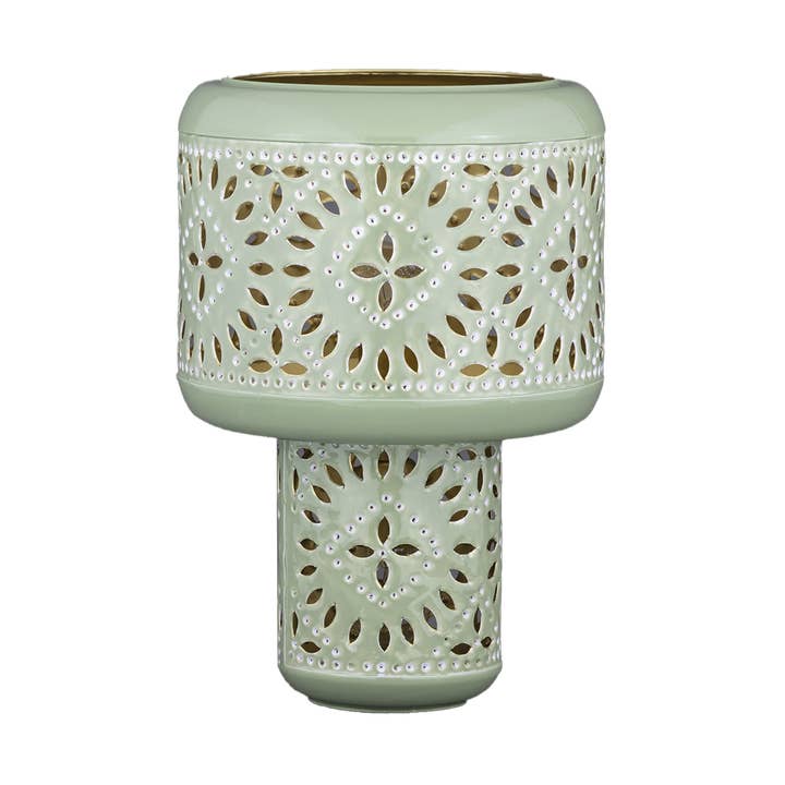 Nora matcha lamp D29 H39cm for wholesale by Opjet Paris