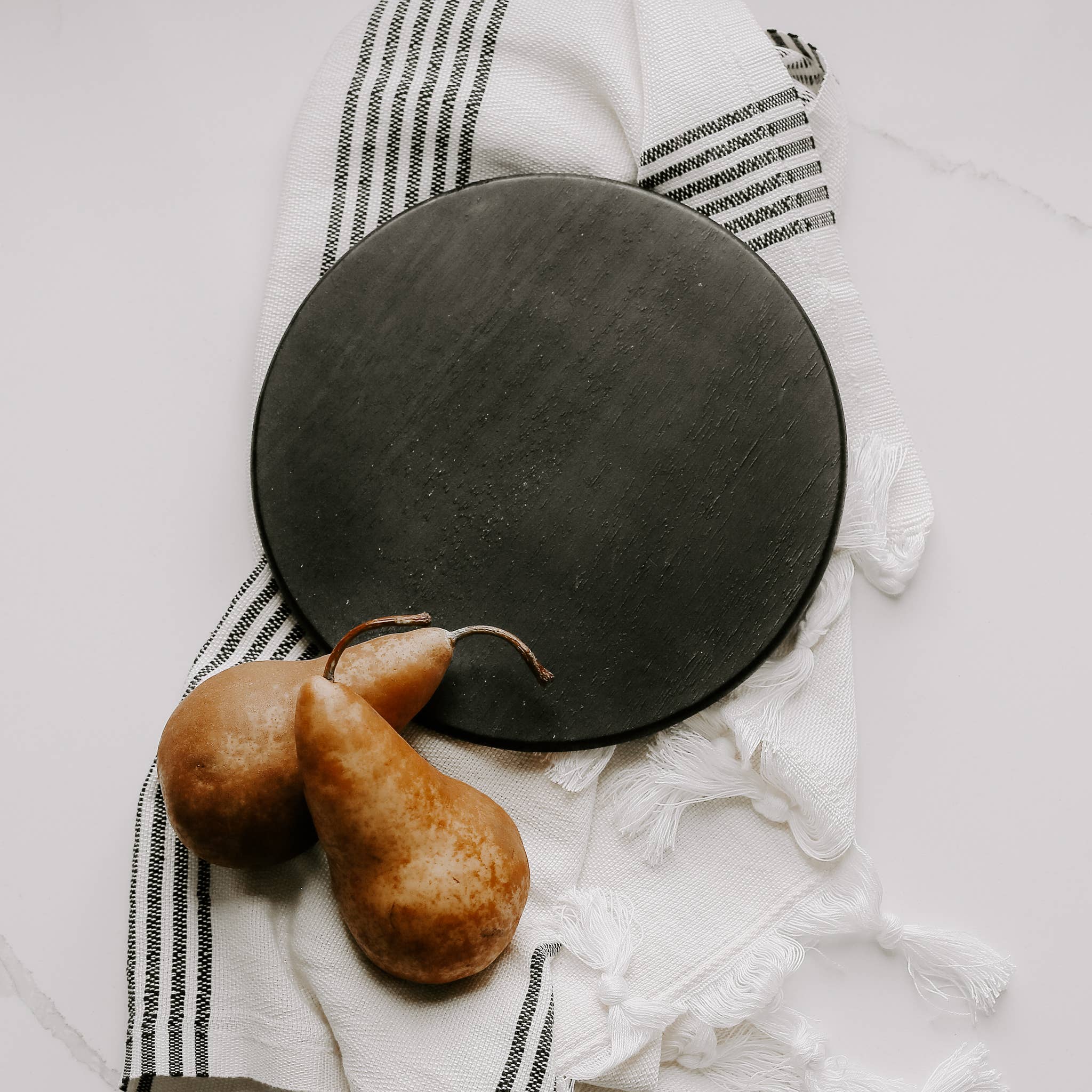 Sweet Water Decor - Wholesale Decorative Tray - Black Wood Pedestal Stand - Home Decor & Gifts1