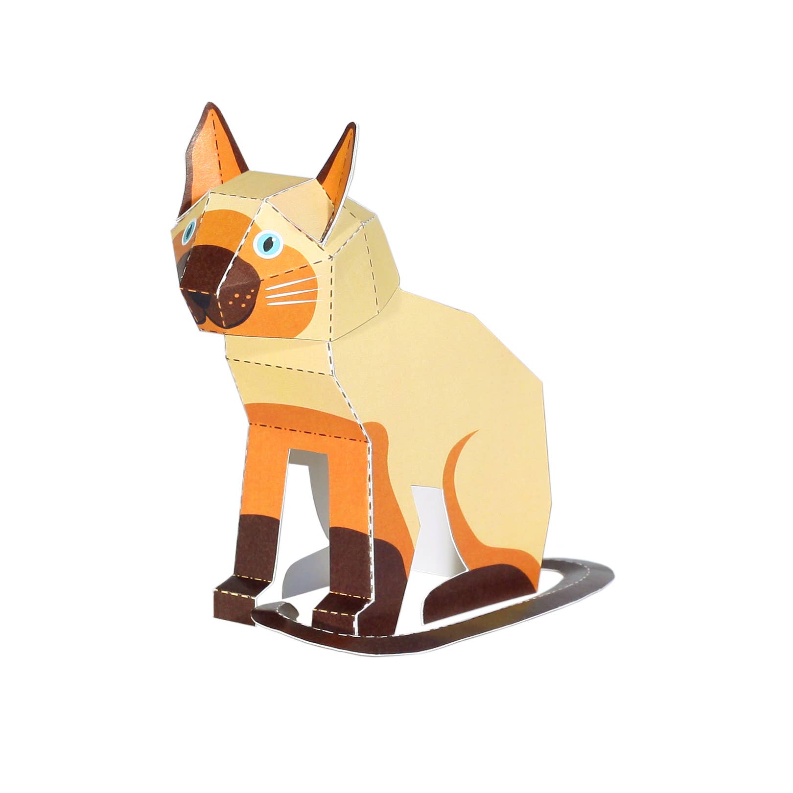 pukaca - Wholesale DIY Craft Kit - Seated Cat Postcard2