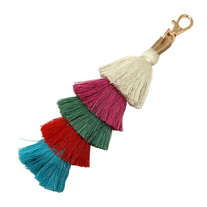 Cthru Purses - Wholesale Keychain - Women's - Cascading Tassels