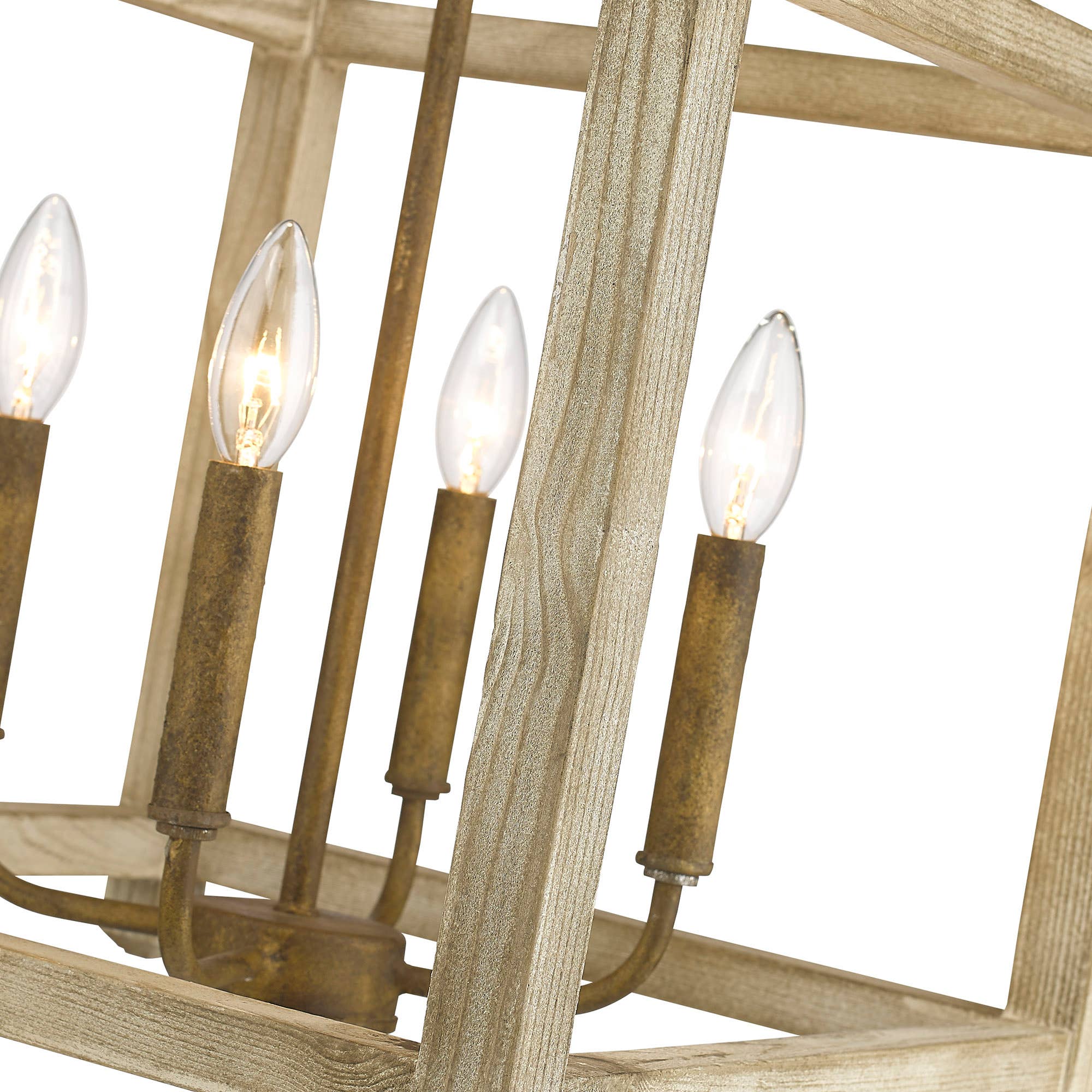 Golden Lighting - Wholesale Chandelier/Hanging Light - Orville 4 Light Pendant Burnished Chestnut Chandelier4