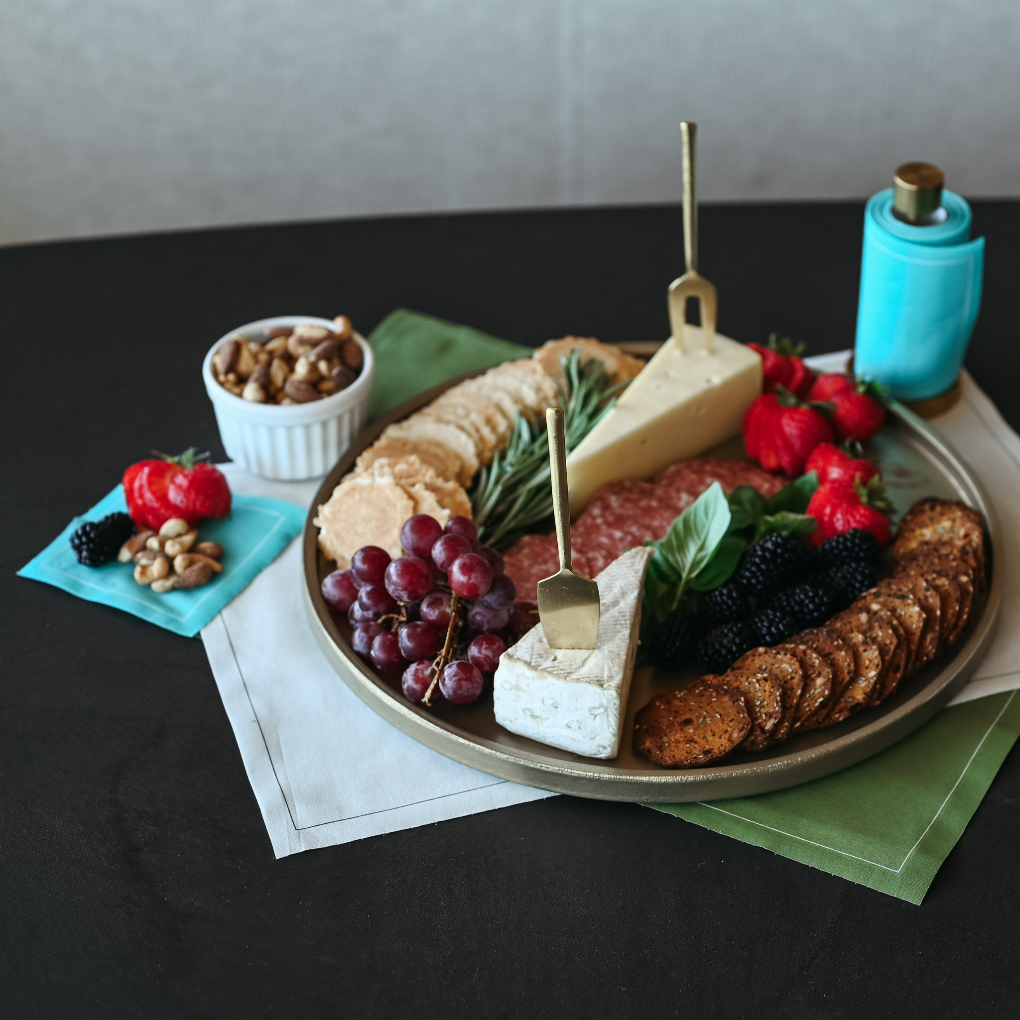 Table Theory (Formerly Toasting with Tara) – wholesale Disposable napkin – She Said Yes Luxury Disposable Cocktail Napkins4