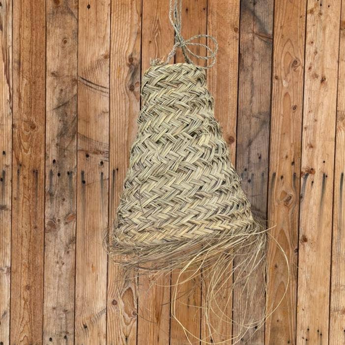 marokkanske halm suspension lampeskærm for engroshandel hos Berberparadise