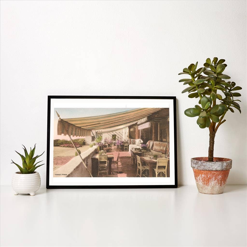 Found Image Press - Wholesale Art Print - Art Print SD-705 Torrey Pines Ranger Station1