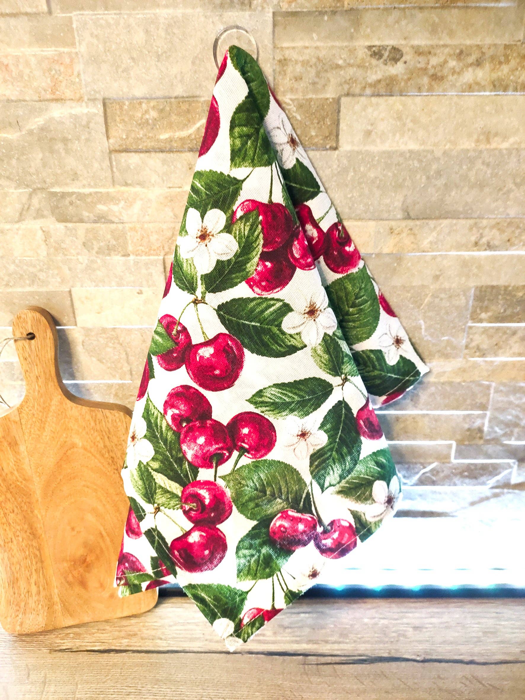 Almatex srl - Vente Torchons - Torchons de cuisine SUMMER CHERRY CM.52x720