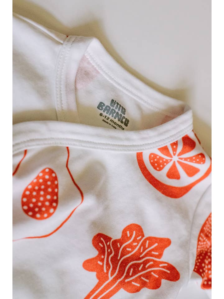 Little Barnacle - Wholesale Bodysuit (Non-Footed) - Baby - Fruit baby bodysuit - organic cotton5