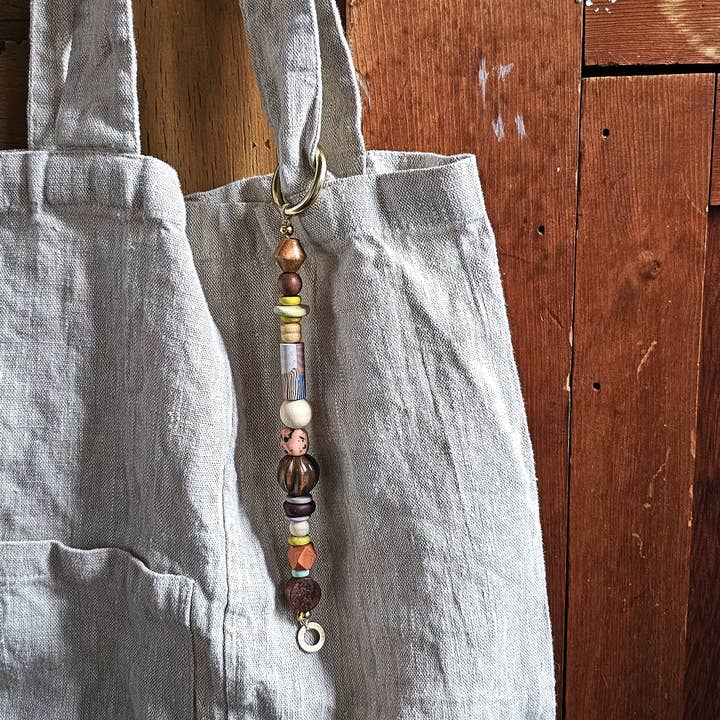 Little Found Bag Charm No. 125 for wholesale by Hey Darling Collective