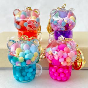 Best Friends Kitty & Corgi Bubble Tea Pendant Necklaces - 2 Pack