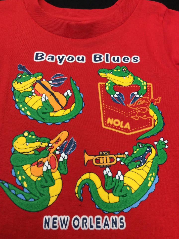 Camiseta infantil Bayou Blues para venta al por mayor de Mardi Gras Creations
