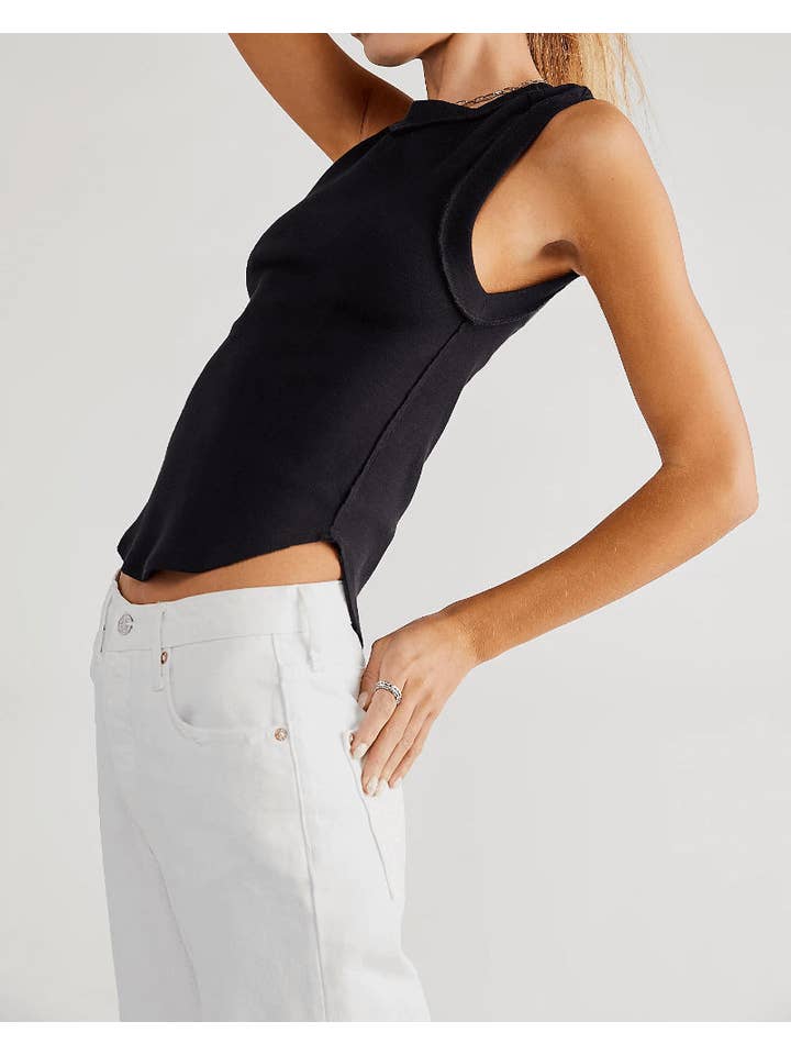 Sweetkama - Wholesale Tank Top - Women's - Ladies Ribbed Sleeveless Tank Top SKT2782