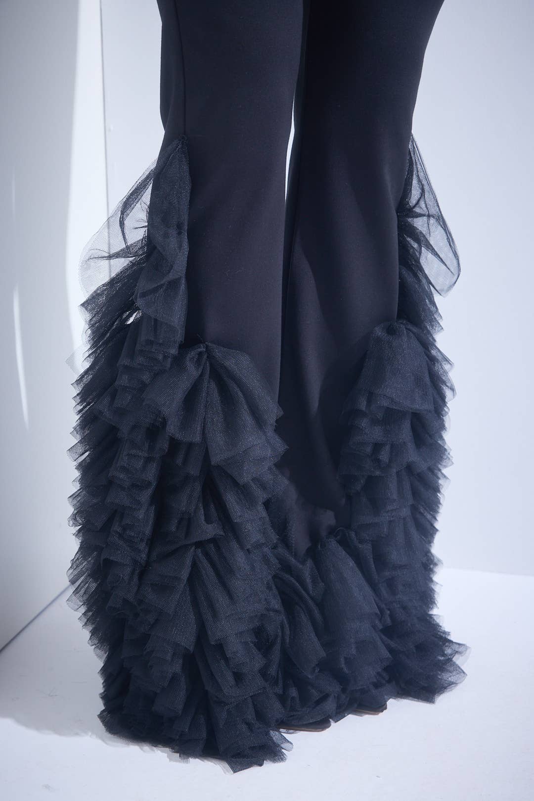 Black Floral Corset and Pants Set for wholesale on Faire1