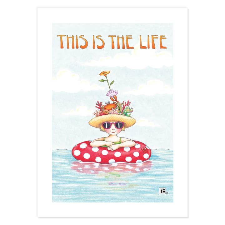 Mary Engelbreit Studios - Wholesale Postcard Set - Sunkissed Shores Beach Postcards3