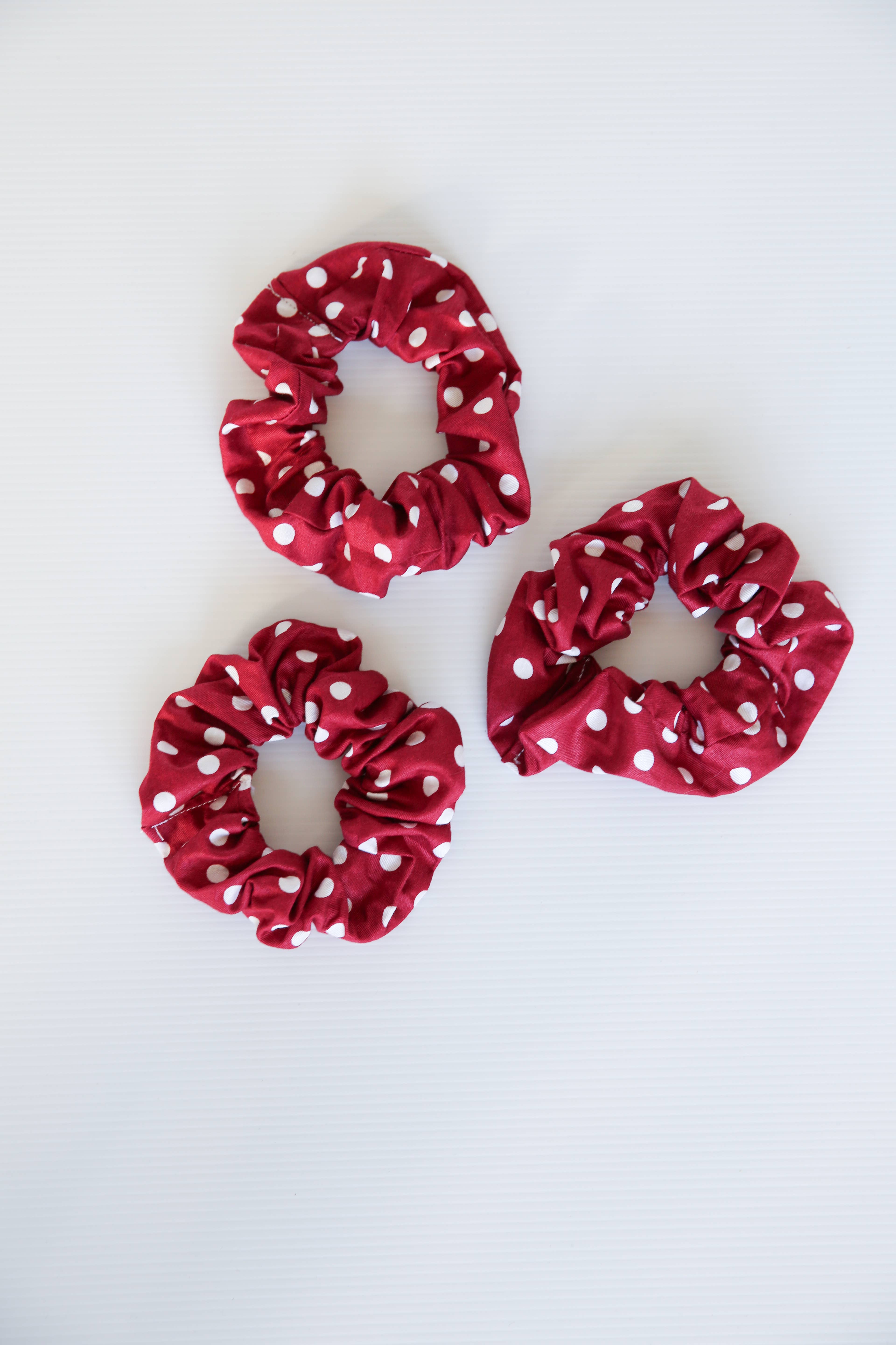 Me+Lia - Wholesale Scrunchie - Women's - Scrunchies - Polkadot Print2