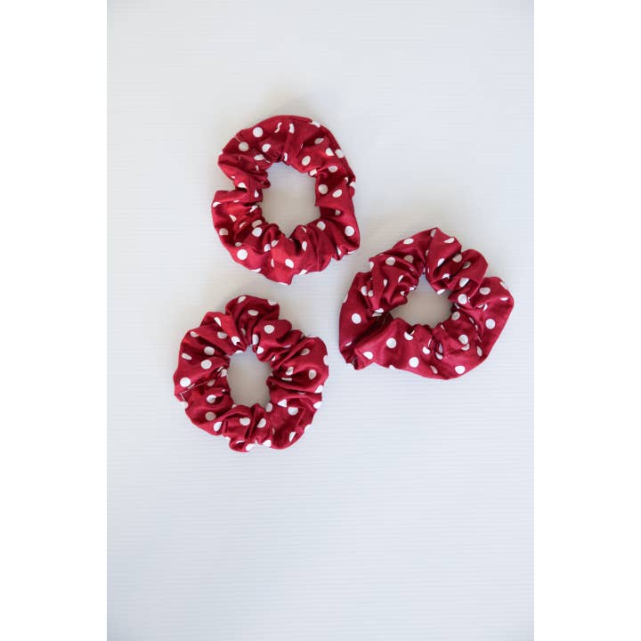 Me+Lia - Wholesale Scrunchie - Women's - Scrunchies - Polkadot Print2