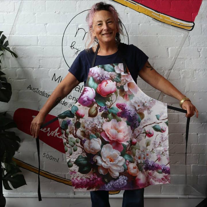 Mint By Michelle Apron - Spring Serenade for wholesale by Mint by Michelle