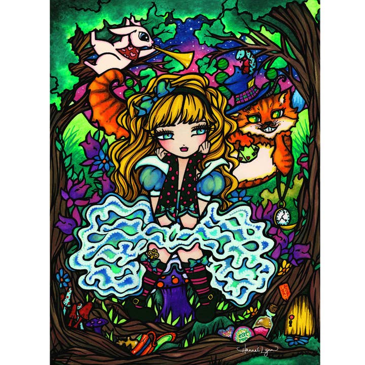 JaCaRou Puzzles Inc. - Wholesale Puzzle - Adult - Alice Lost 1000pcs Jigsaw Puzzle
