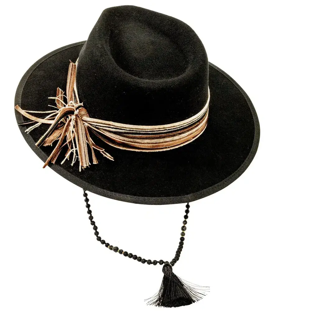 American Hat Makers - Wholesale Fedora – Women’s - Tear Drop Wool Felt Hat - Style Moonshine11