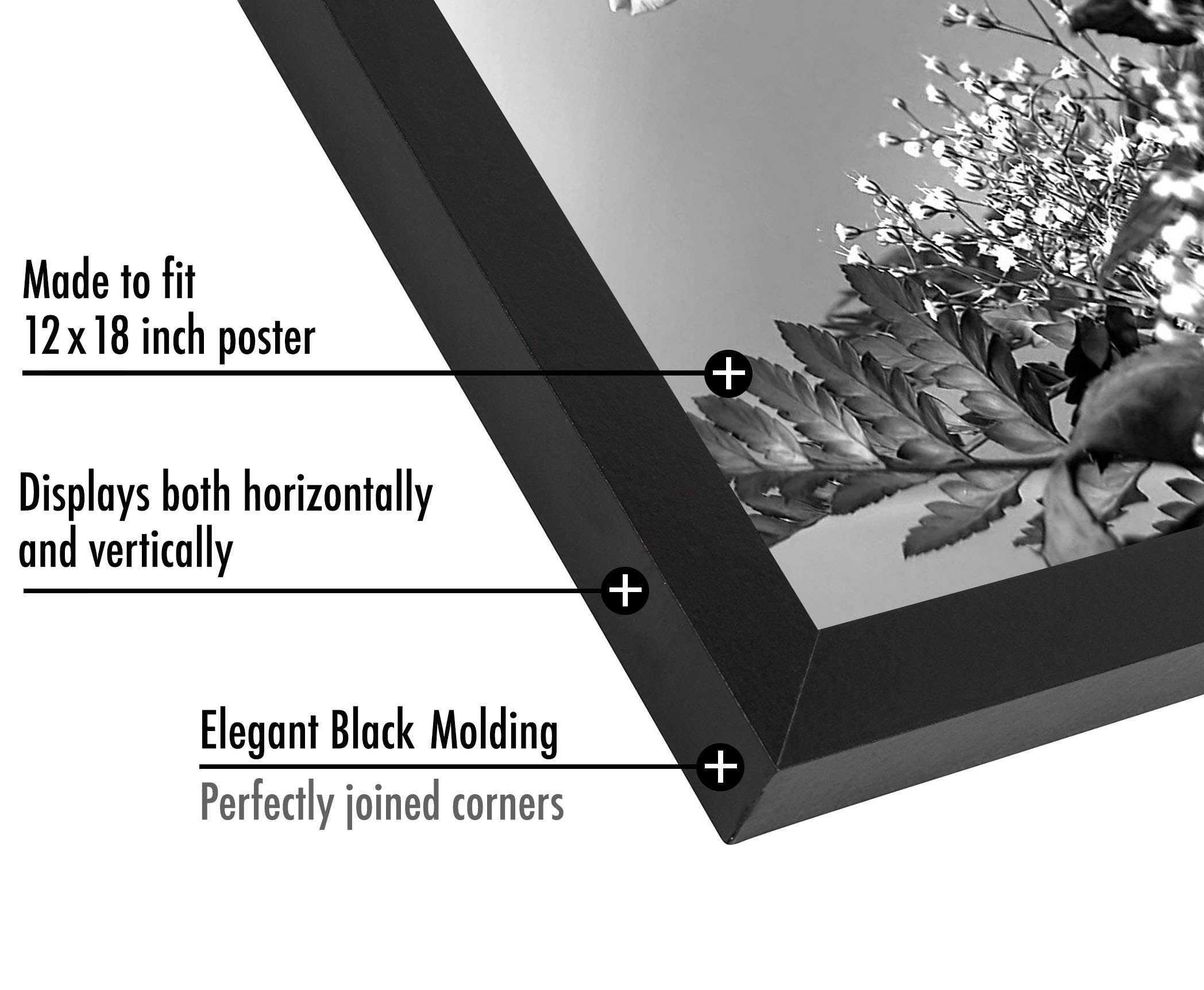 Americanflat - Wholesale Picture Frame - Americanflat Poster Frame with Wide Molding23