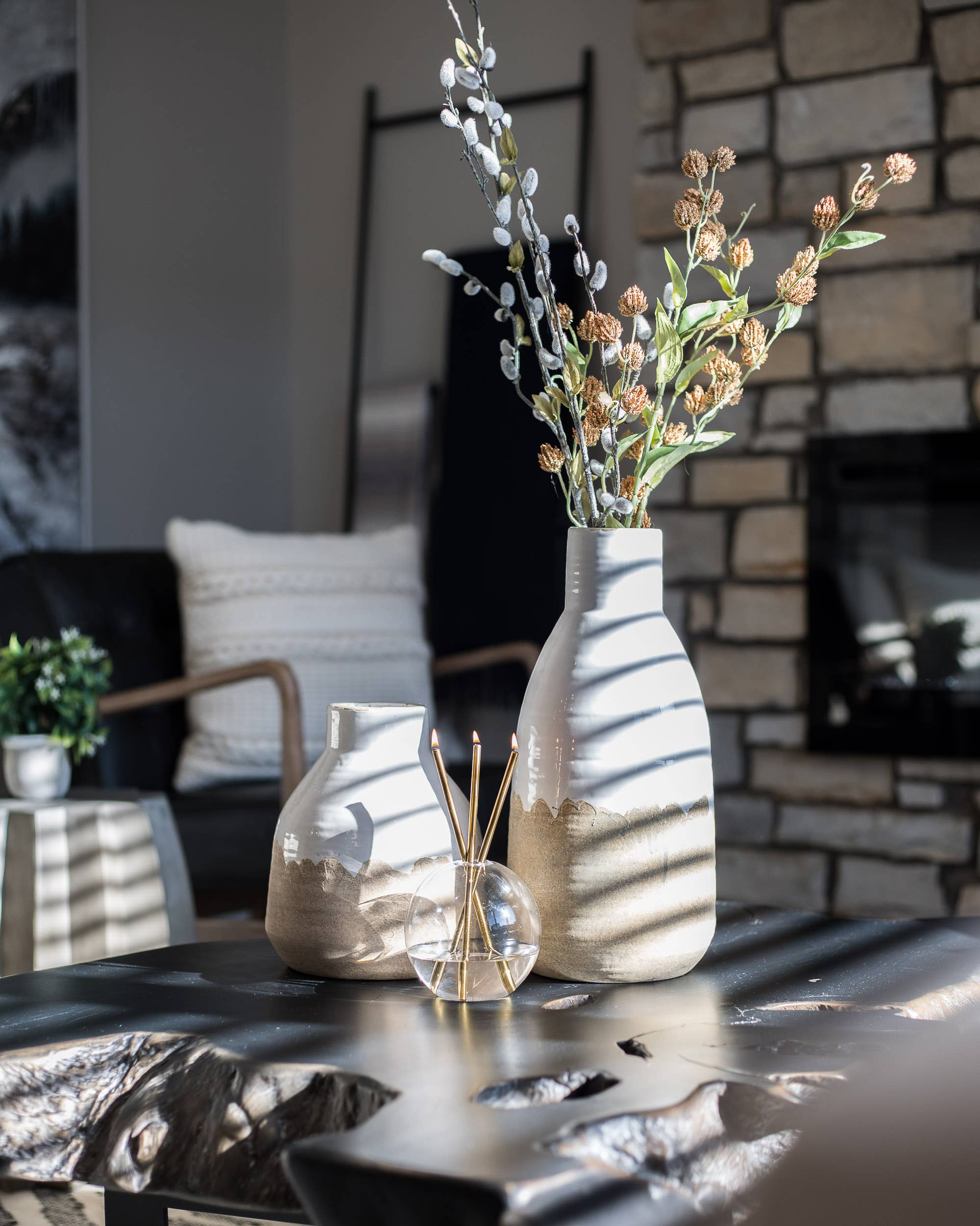 Everlasting Candle Co. - Wholesale Tapered Candle/Candlestick - Gold Everlasting Candle – Reusable Steel Candles [x1 Pack]5